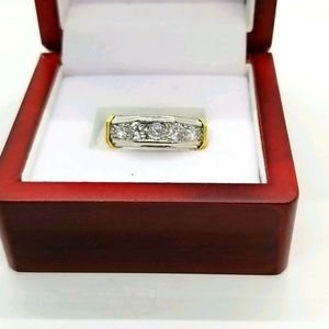 Mans  1 1/2 k Ring